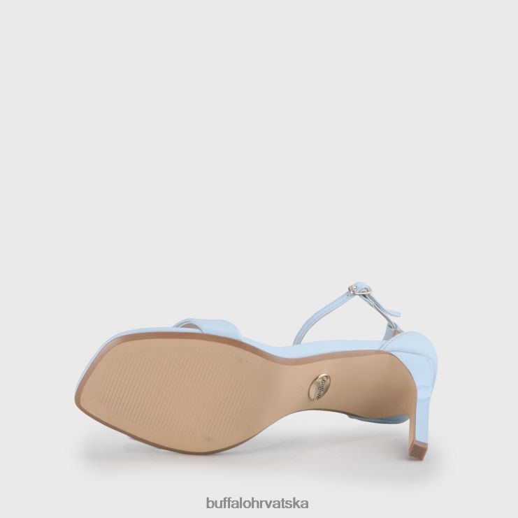 svijetlo plava Buffalo rosabella veganske sandale na petu |sandale TDD6T906